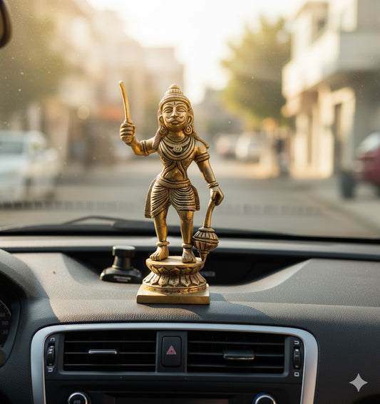 Karuppasamy Vigraham Bronze Idol for Protection & Spiritual Strength